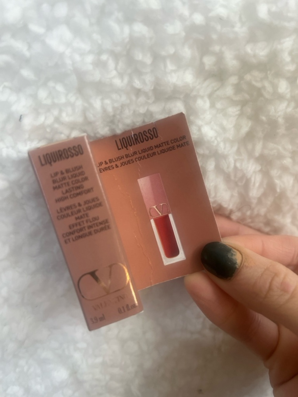 Valentino Liquirrosso Matte Liquid Lip & Blush